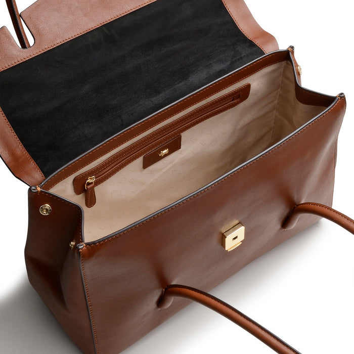 RADLEY LONDON Apsley Road Large Flapover Tote Bag Tan