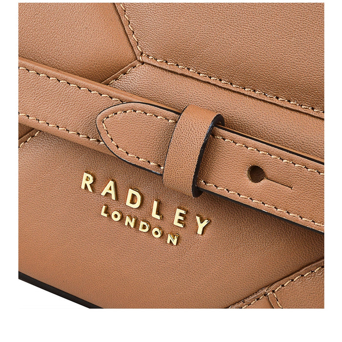 RADLEY LONDON Forest Way X-Large Quilted Medium Zip-Top Multiway Bag Butterscotc
