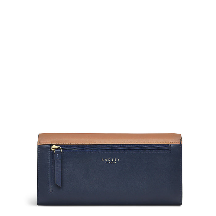 RADLEY LONDON Butterscotch Leather Large Flapover Matinee Wallet