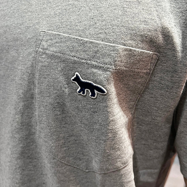 Maison Kitsune Baby Fox Short Sleeve T-Shirt Unisex White Cotton