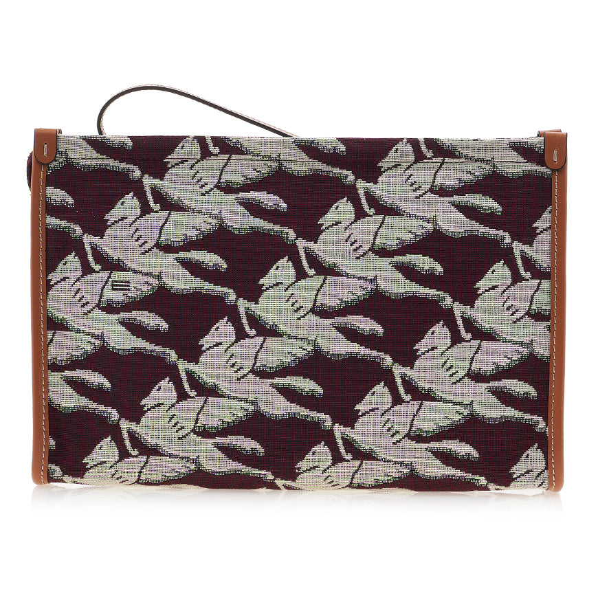Etro Pegasus Leather Clutch for Women 1H783 8627 300 1