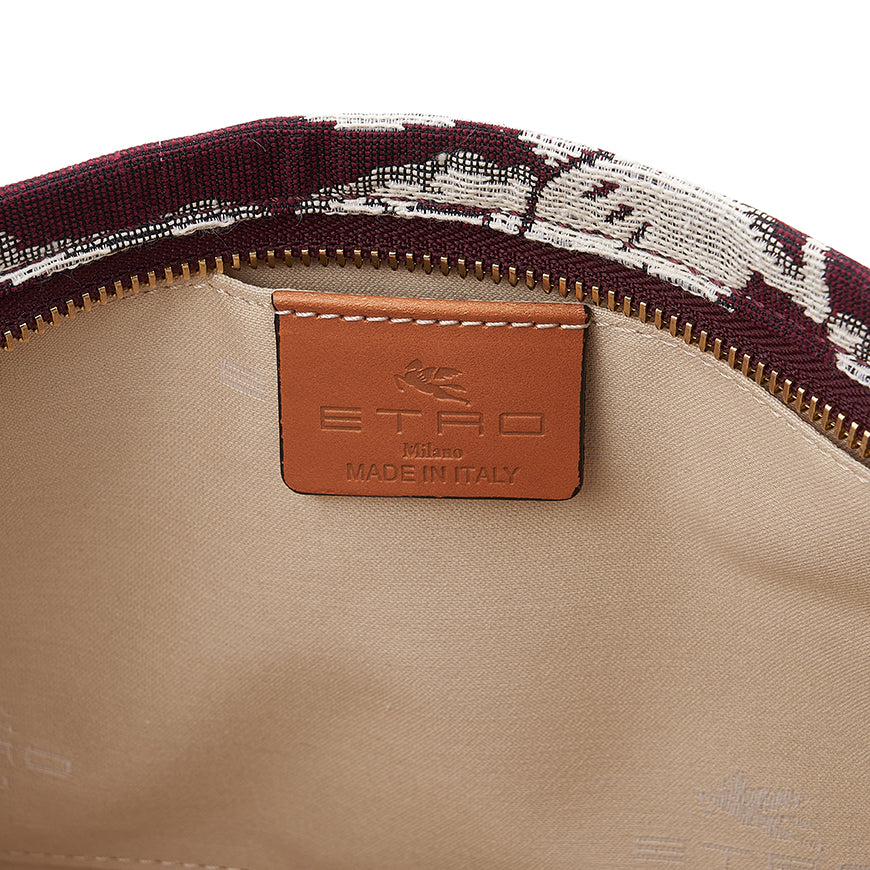 Etro Pegasus Leather Clutch for Women 1H783 8627 300 1