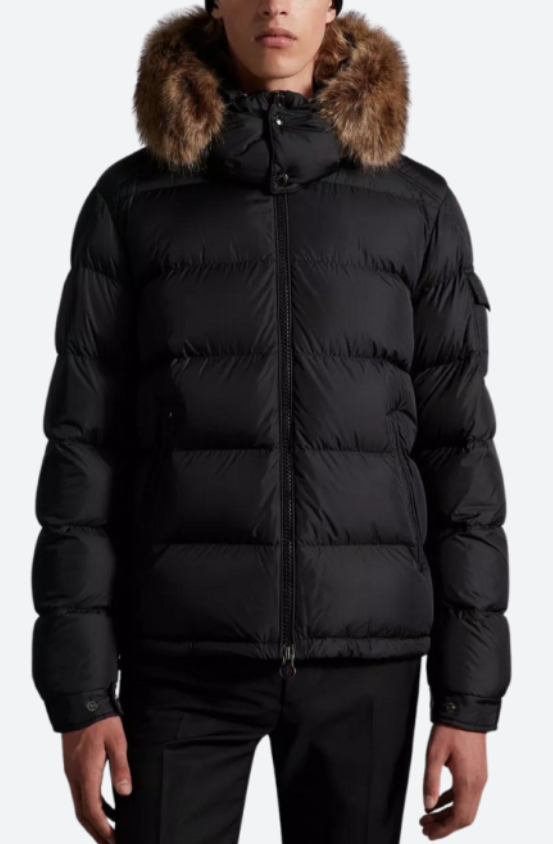 Moncler Black Mayaf Short Down Jacket 091 1A00270 5968E