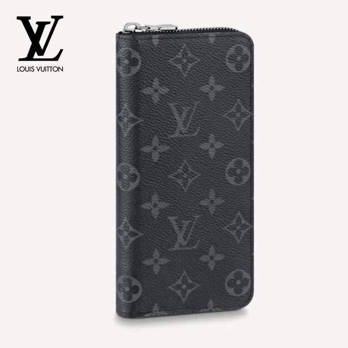 Louis Vuitton Men's Monogram Canvas Zippy Vertical Long Wallet M62295