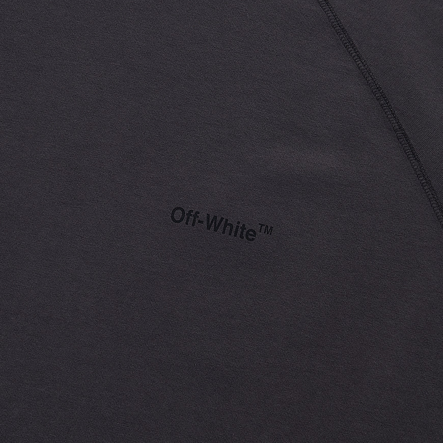 OFF WHITE Men's Diag Stripe Raglan T-Shirt OMAB067C99JER0011010