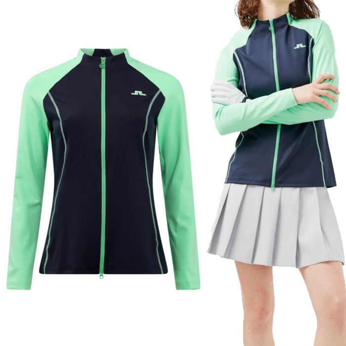 J LINDEBERG Women's Golf Mid Layer Jacket GWJS06286
