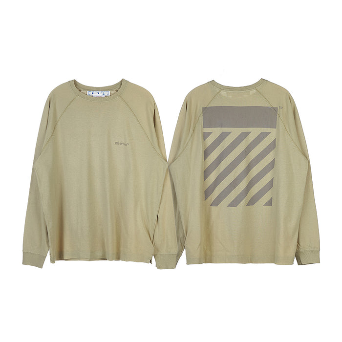 OFF WHITE Diag Tab Logo Graphic T-Shirt for Men OMAB067F22JER0011717