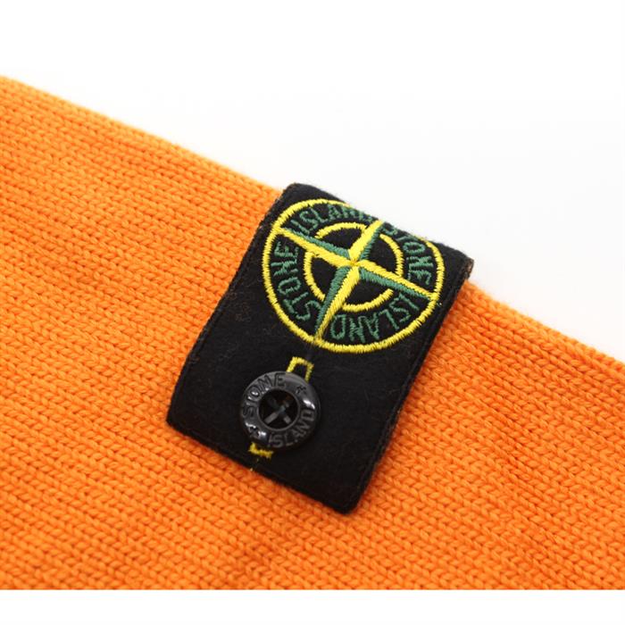 STONE ISLAND Women's Round Neck Knit Sweater with Patch Logo Badge 7716515A2