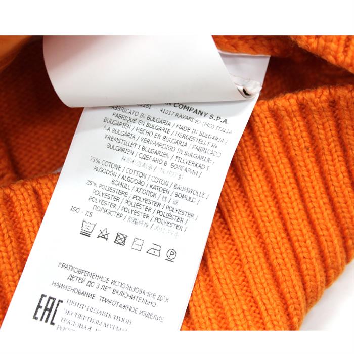 STONE ISLAND Women's Round Neck Knit Sweater with Patch Logo Badge 7716515A2
