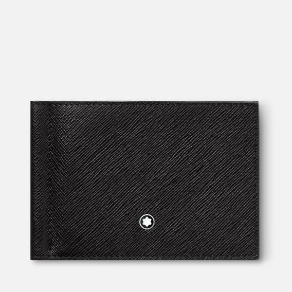 Montblanc Sartorial 6CC Leather Money Clip Wallet