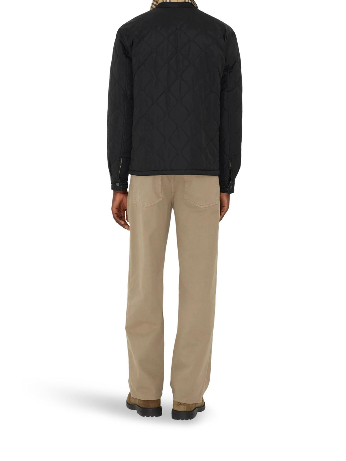 BURBERRY Black Casual Jacket for Men