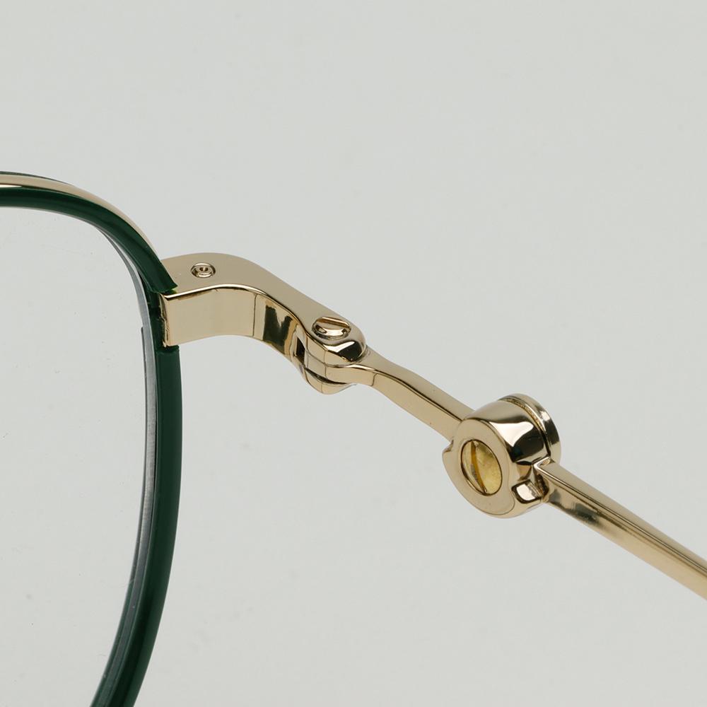 Moncler Lightweight Metal Square Windsor Rim Eyeglass Frame Unisex ML5108 032
