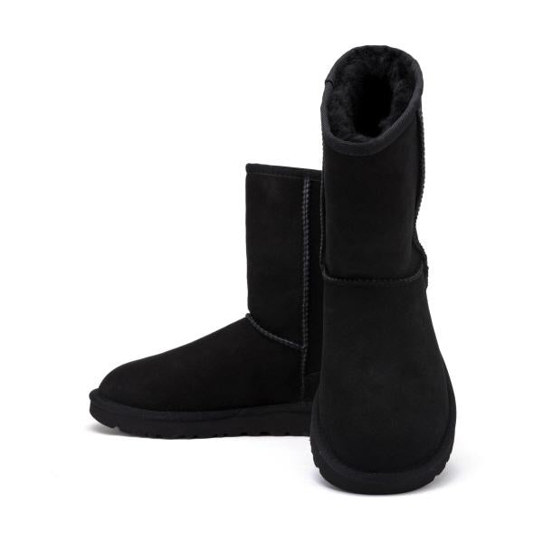 Ugg Classic II Short Ankle Boots Black Women’s Suede Boots