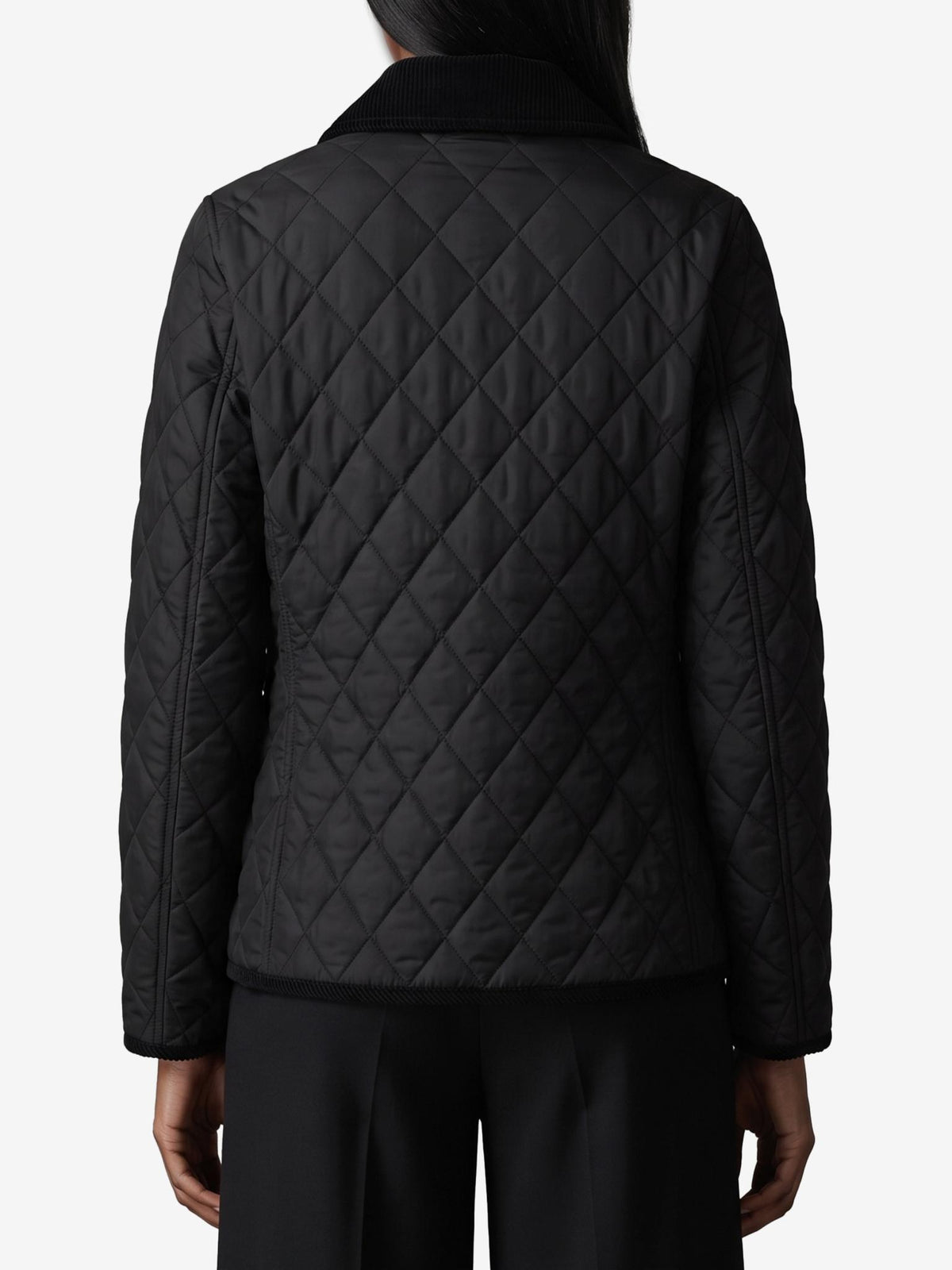 BURBERRY Black Casual Down Puffer Jacket for Women