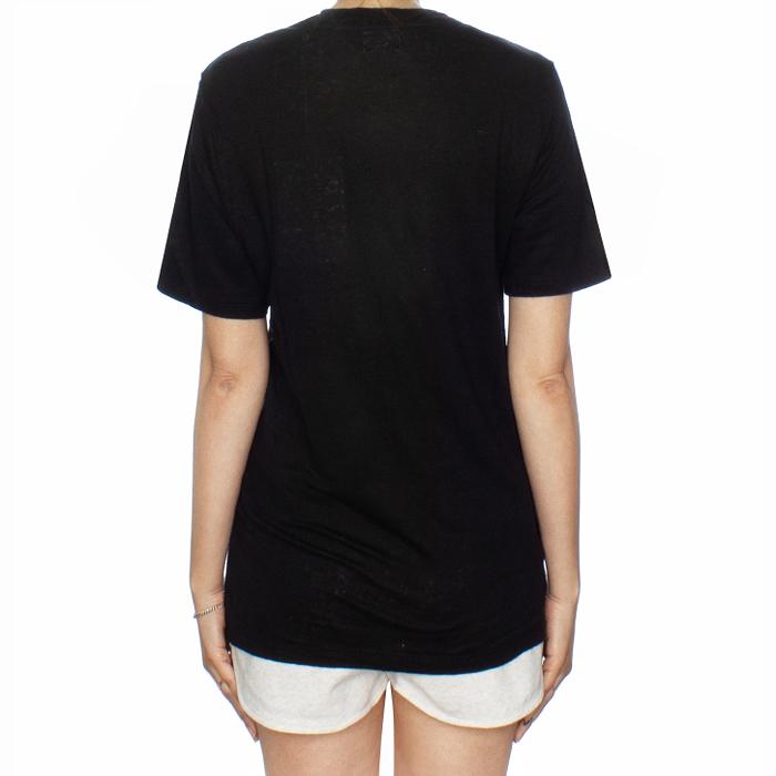 Isabel Marant Zewel Logo Black Cotton T-Shirt