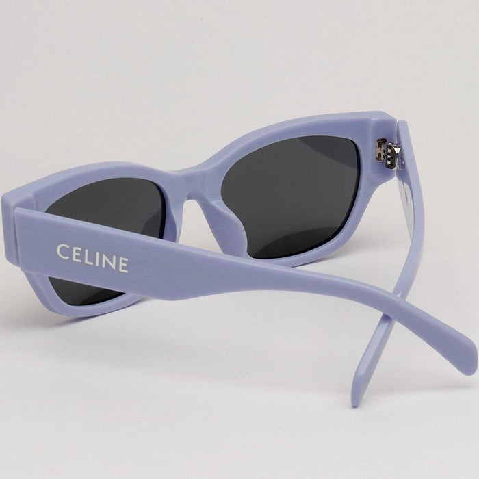 CELINE Monochrome 01 Lilac Acetate Square Sunglasses