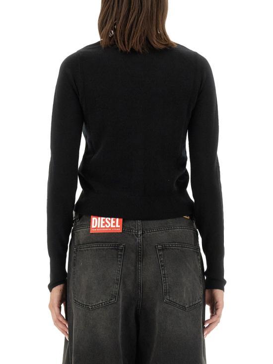 DIESEL M Arte Wool Cashmere Cardigan Black A130150GEAY9XX