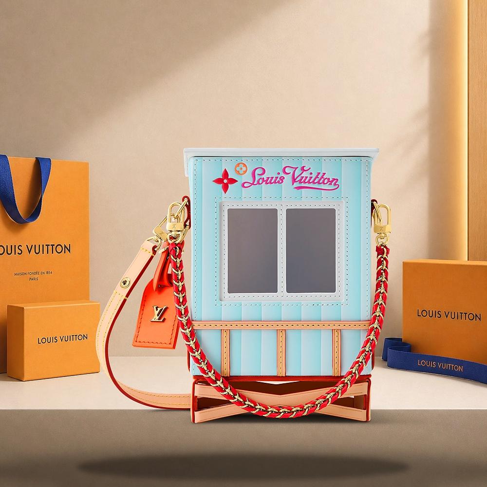 Louis Vuitton Sky Blue Arrow Tote Bag M28934