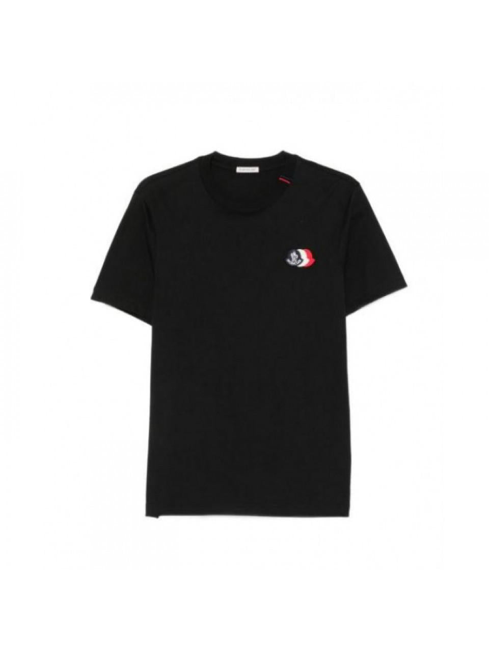 Moncler Men's Logo Cotton T-Shirt 8C00040 89B8Q 999