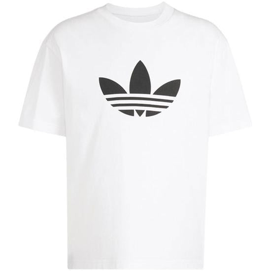 Adidas Short Sleeve T-Shirt for Men KE0901 White Black DOM