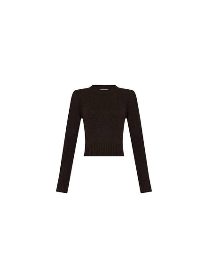 AMI Cashmere Ami de Coeur Crewneck Sweater