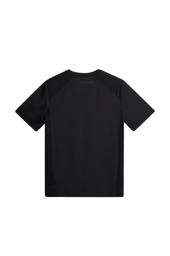 J LINDEBERG Short Sleeve T-Shirt for Men AMJT122389999 BLACK DOM