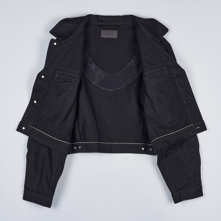 Lemaire Women’s Cropped Blouson Jacket OW1191 LD1055 BK999