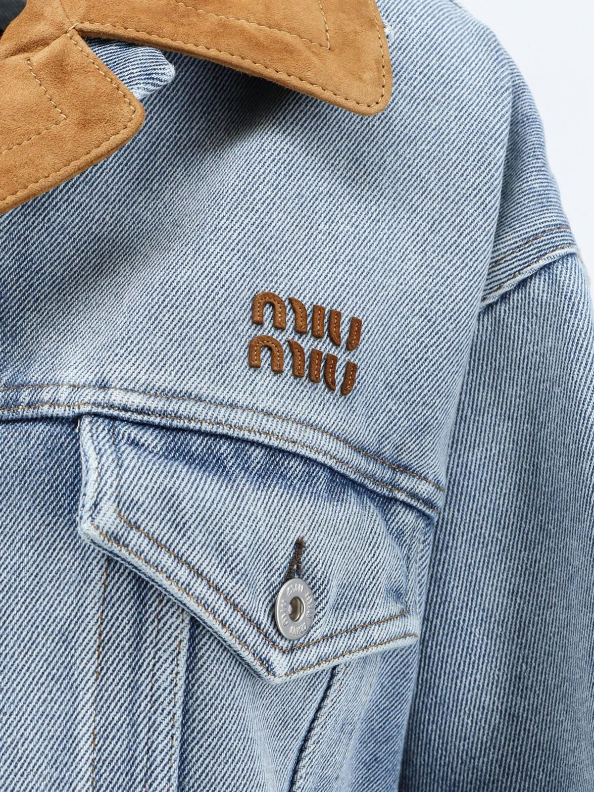 Miu Miu Blue Denim Jacket