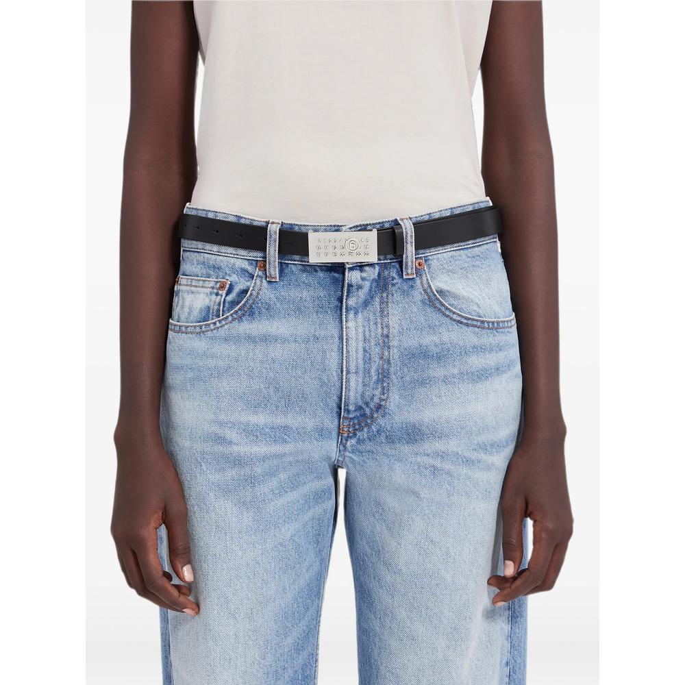 Maison Margiela Black Leather Belt