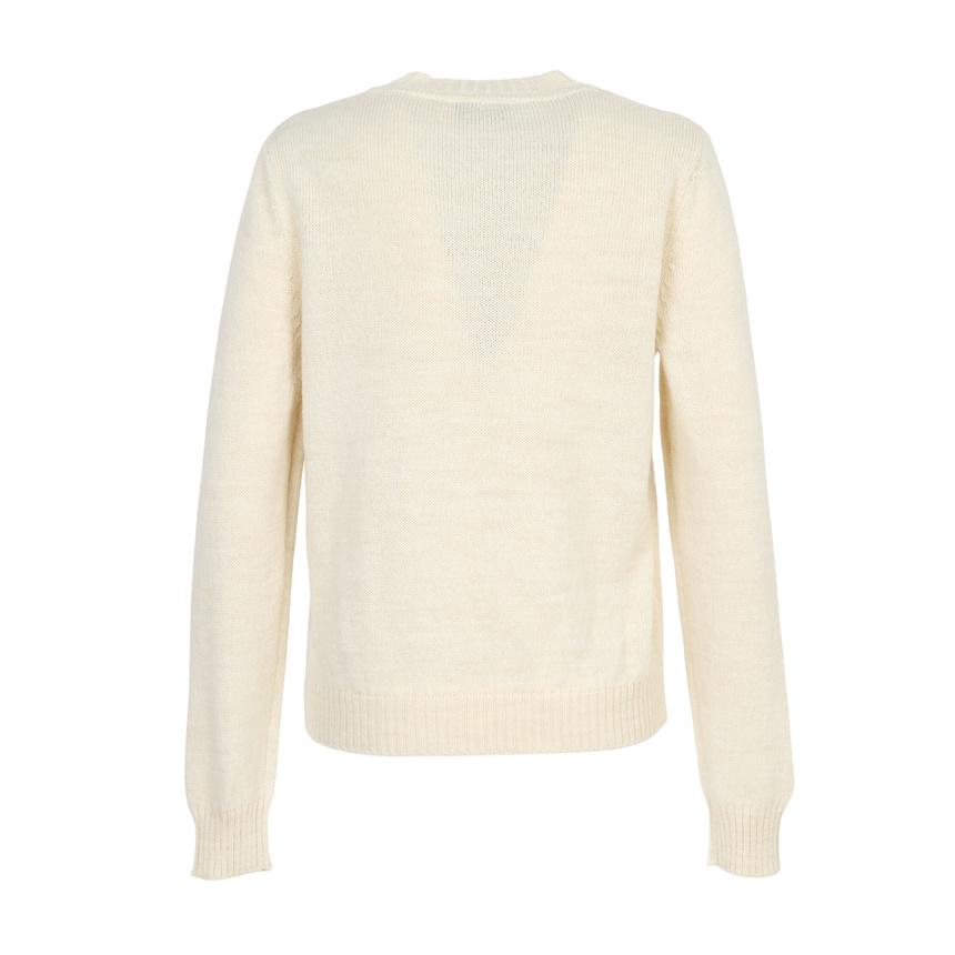 Max Mara Weekend NITRA Round Neck Knit Sweater Black
