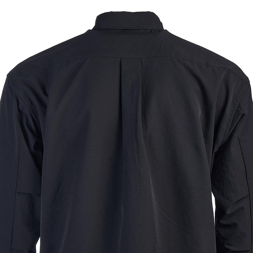 NANGA Men’s Dot Air Comfy Long Sleeve Shirt NW2411 1E905 PBLK
