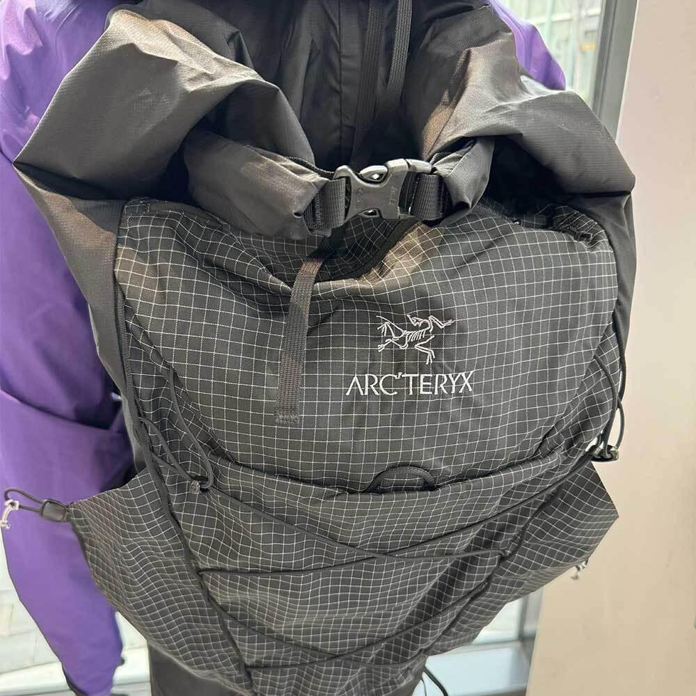 ARC`TERYX Aerios 35 Backpack Black Unisex Hiking Pack ABQSU09588 BLK