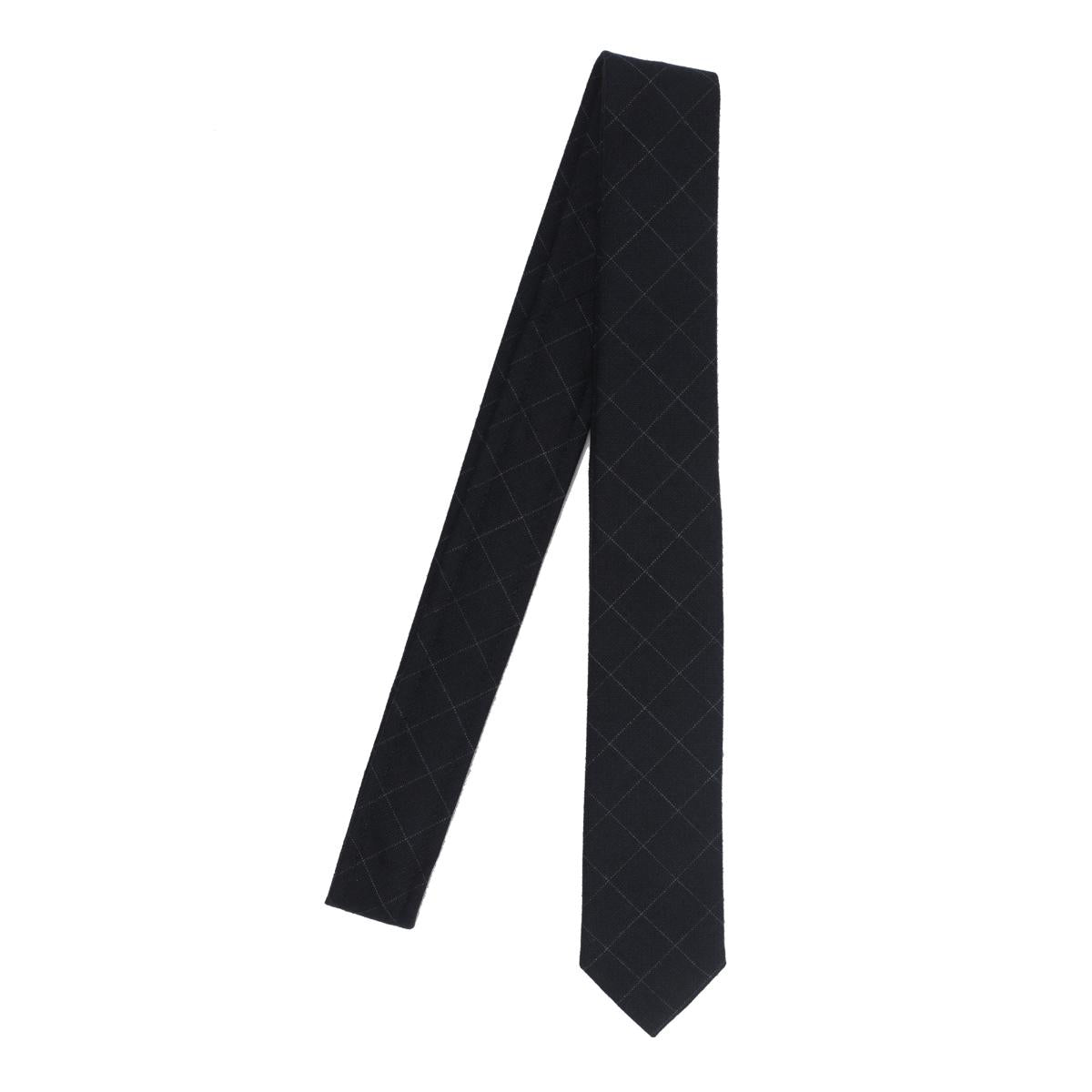 THOM BROWNE Silk Tie Navy Men’s Accessory