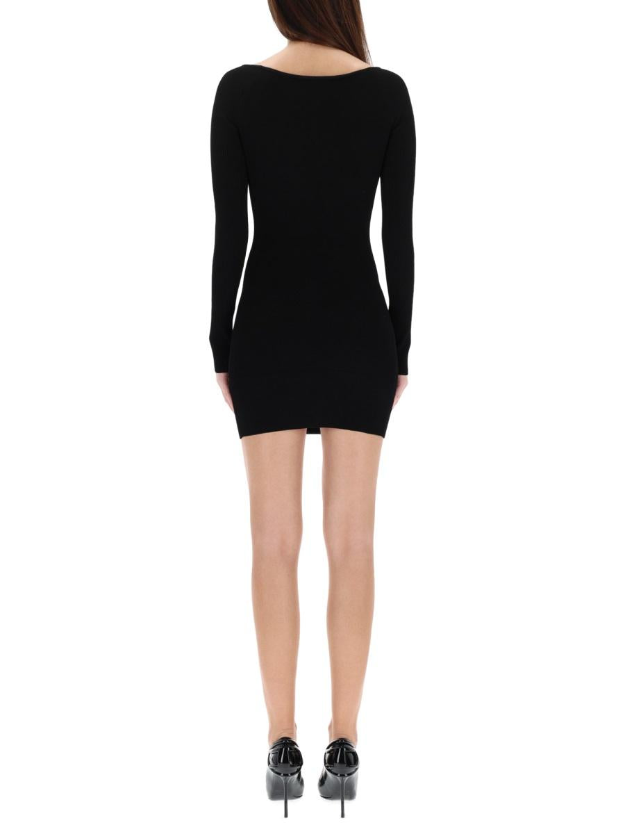 DIESEL Long Sleeve Mini Dress