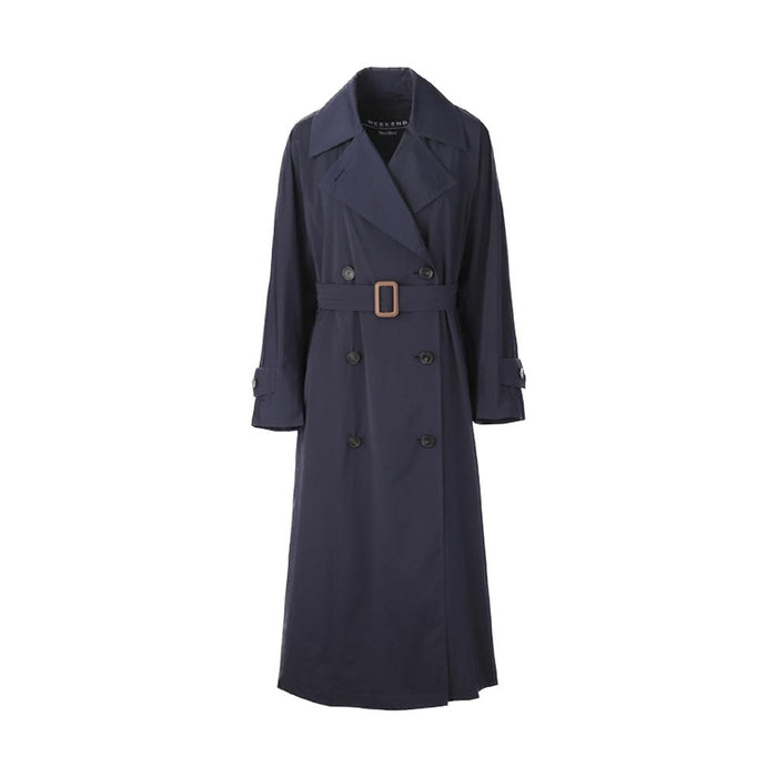 Max Mara Navy STEGOLA Trench Coat