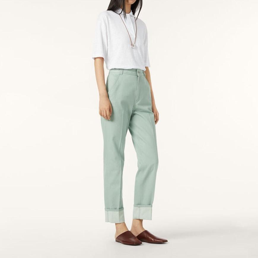 Loro Piana Women’s Linen Polo T-Shirt FAO3309 1000