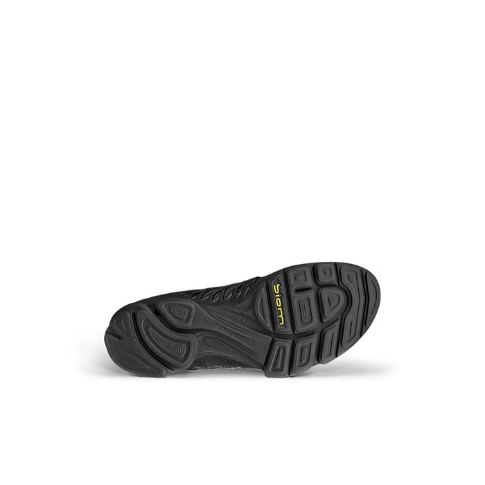 ecco BIOM AEX Men’s Low-Top Sneakers Black Leather