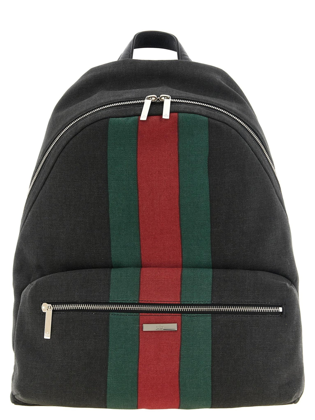 GUCCI Black Leather Backpack