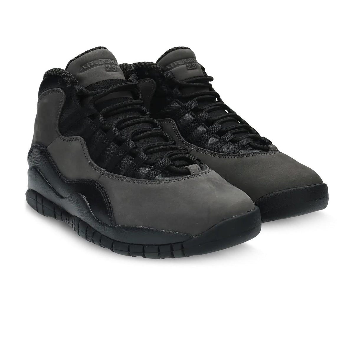 Nike Air Jordan 10 Retro Chad Grey and Black High Top Sneakers HJ6779 001