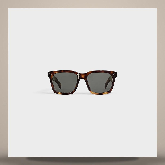 CELINE Black Frame Acetate Caramel Havana Sunglasses 4S248CPLB 19CH