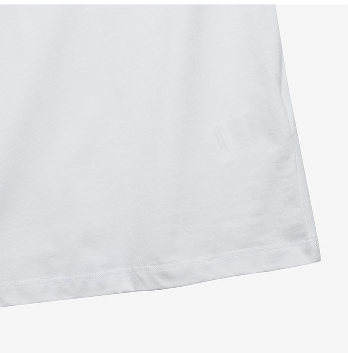 MSGM Brushed Logo Short Sleeve T-Shirt for Men 2000MM510 200002 01
