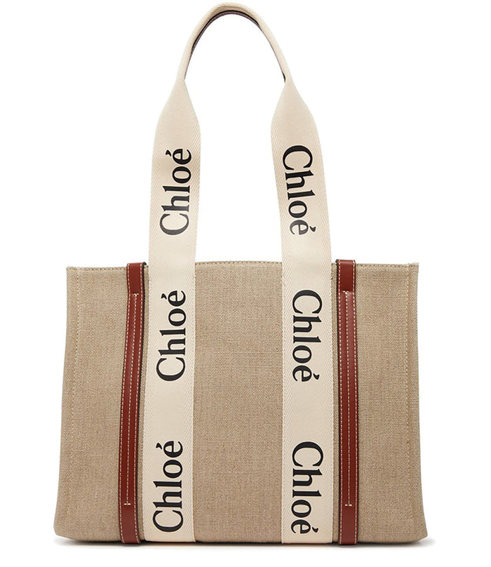 Chloe Woody Medium Tote Bag Shoulder Bag