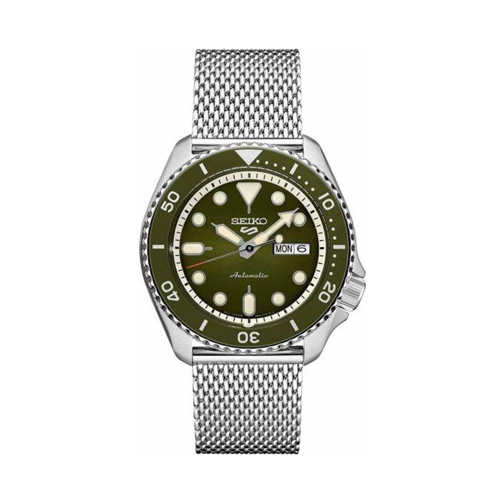 Seiko 5 Sports Metal Mesh Strap Men’s Watch SRPD75K1
