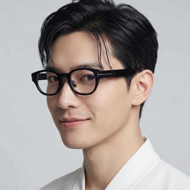 TOM FORD Blue Light Blocking Wellington Eyeglass Frames Asian Fit