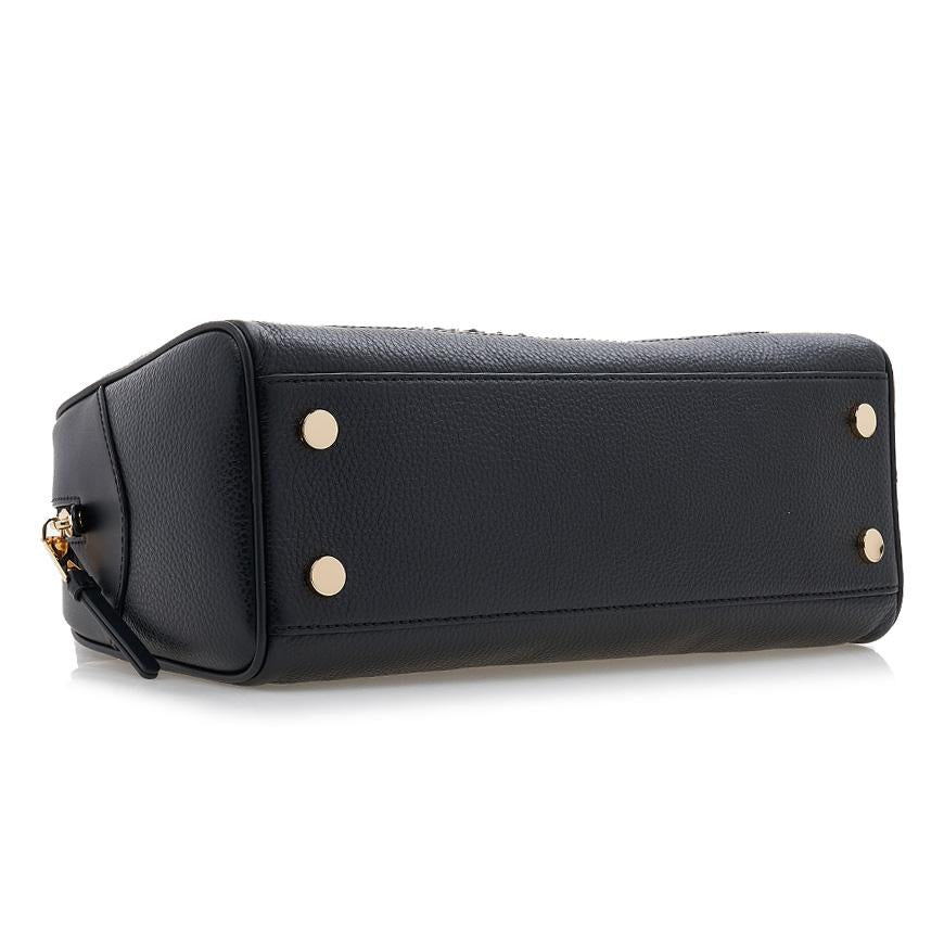 Michael Kors Women’s Chain Shoulder Bag Black Leather Shoulder Bag