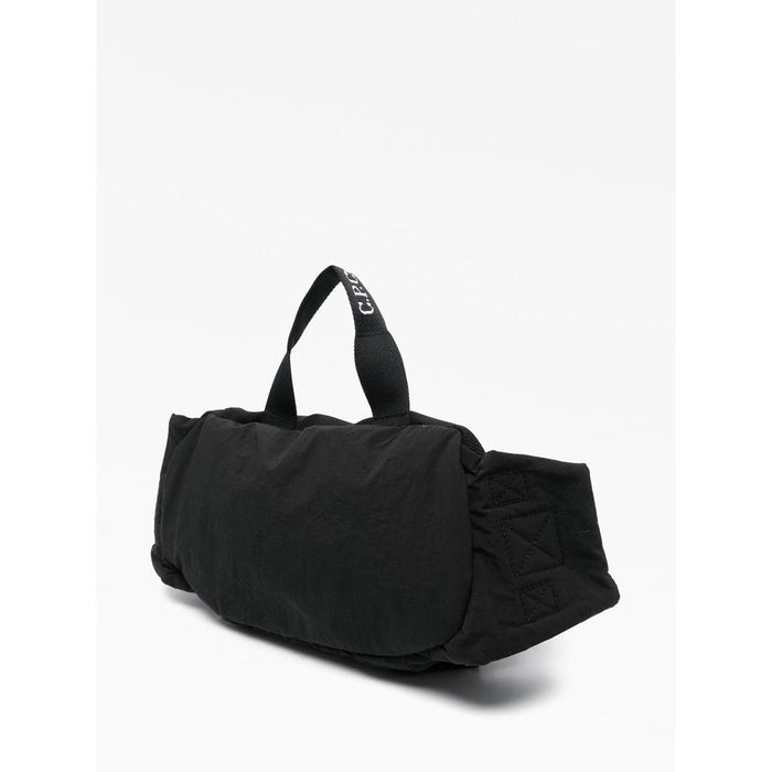 CP Company Plain Paper Touch Belt Bag Black Hip Pack