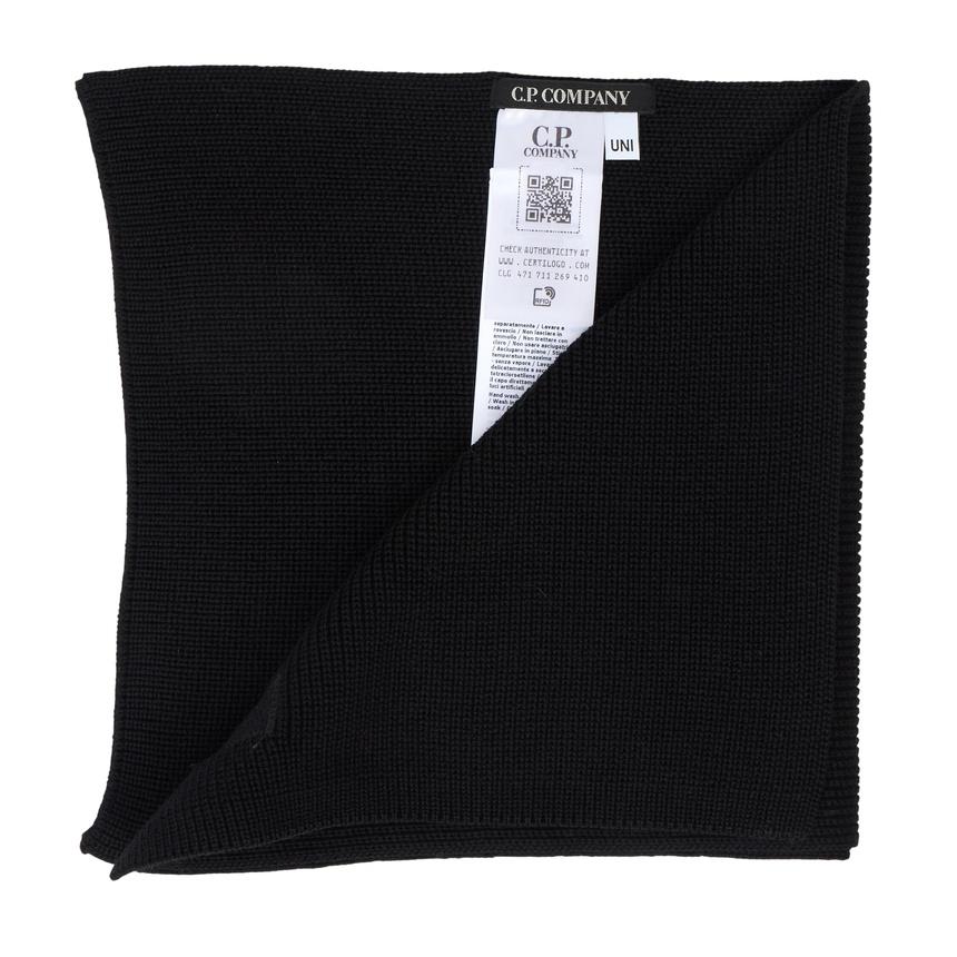 CP Company Men’s Wool Scarf Black