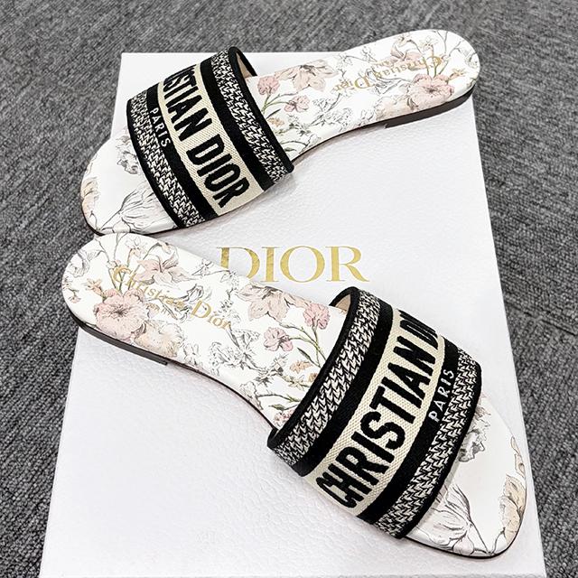 DIOR Dioriviera Dway Millefiori Sandals Women’s Multicolor