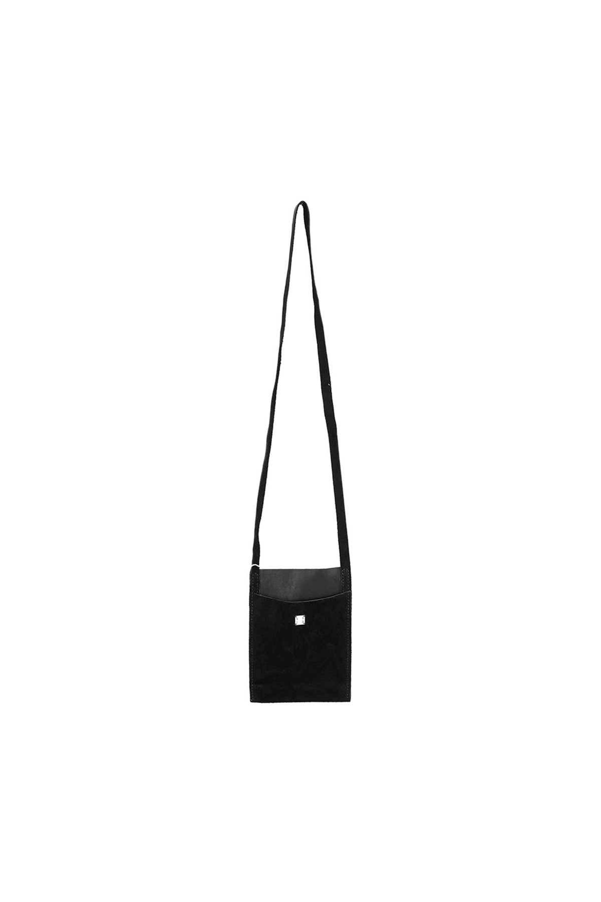 GUIDI Men’s Leather Crossbody Bag PKT1 BLKT