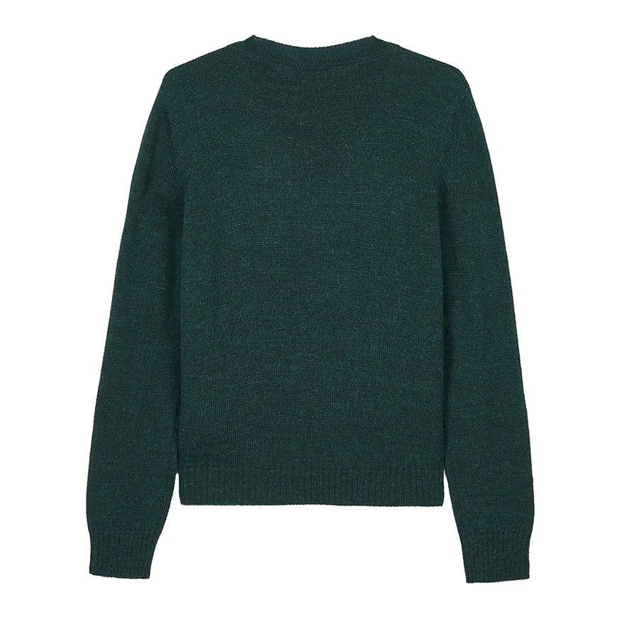 Max Mara Alpaca Wool Crewneck Knit Sweater for Women